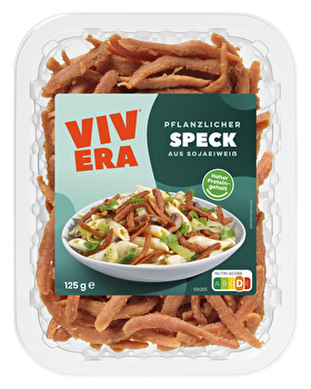 Der vegane Speck von Vivera ist für alle ein Segen, die es gern besonders deftig wollen!