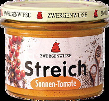 Der Sonnen-Tomate Streich von Zwergenwiese schmeckt angenehm frisch nach reifen Tomaten.