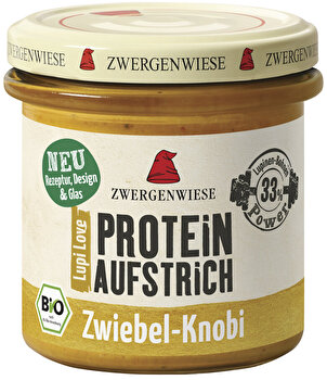 Lecker-würziges Eiweißwunder aus herzhaften Süßlupinen, deftigen Zwiebeln und aromatischem Knoblauch, verfeinert mit etwas Curry