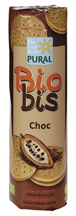 BioBis Choc Doppelkeks °Schokolade° von Pural günstig bei Kokku im Veganshop kaufen!