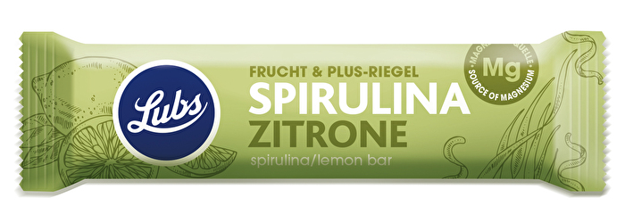 Riegel Spirulina & Zitrone von Lubs günstig bei Kokku im Veganshop kaufen!