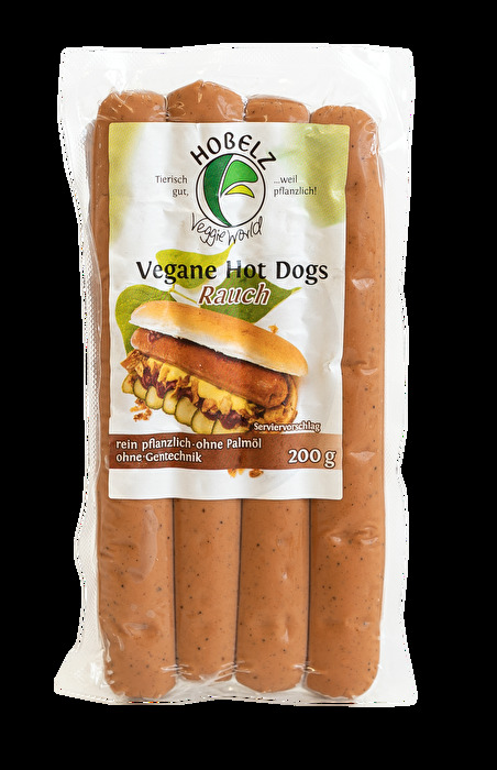 Vegane Hot Dogs Rauch von Hobelz preiswert bei kokku im veganen Onlineshop kaufen!