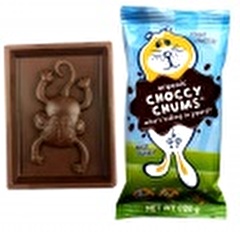 Choccy Chums Überraschungen von Moo Free sind eine kleine Überraschung! Entweder es versteckt sich ein Schokotäfelchen mit einem Hamster oder mit einer Lemure darin. Bevor man es nicht öffnet, weiß man nicht, was einen erwartet.