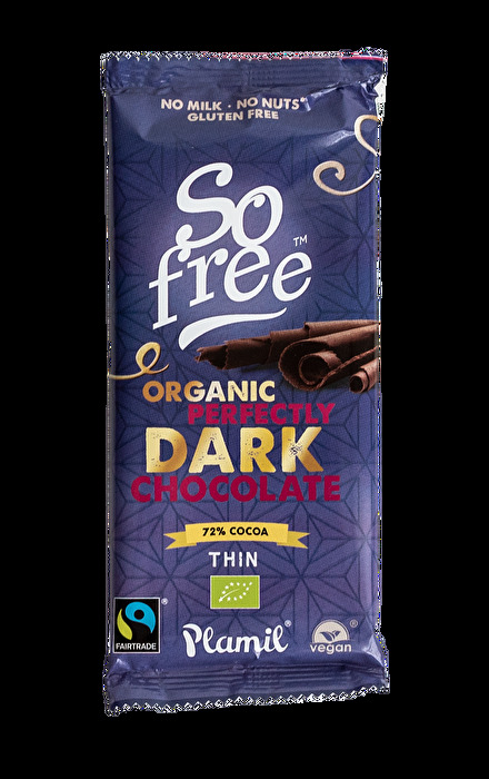 Perfectly Dark 72% Schokolade vegan von Plamil preiswert bei kokku im veganen Onlineshop kaufen!