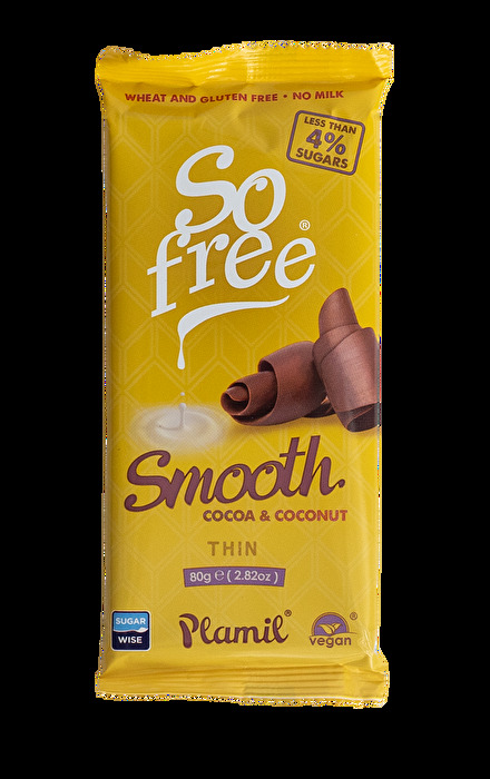 Die So Free Smooth Cocoa & Coconut von Plamil jetzt bei kokku kaufen.