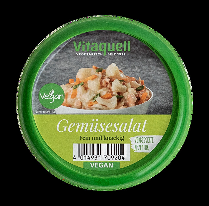 Gemüsesalat von Vitaquell günstig bei Kokku im Veganshop kaufen!