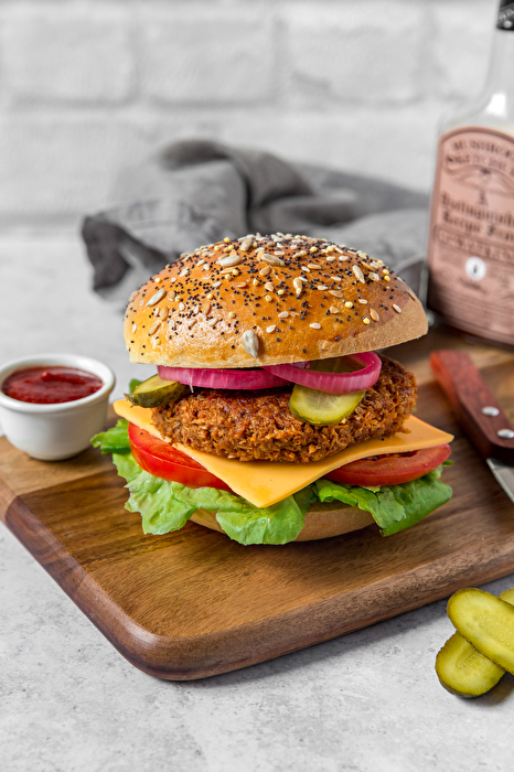 Den Veganen Tex-Mex Burger von Wheaty jetzt bei Kokku online kaufen!