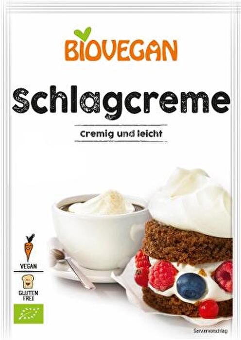 Vegane Schlagcreme von Biovegan günstig bei kokku im veganen Onlineshop kaufen!