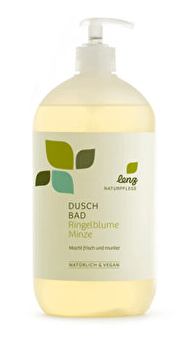 Duschbad Ringelblume Minze von Lenz Naturpflege günstig bei Kokku im Veganshop kaufen!
