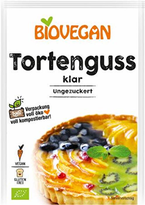 Tortenguss klar vegan von Biovegan günstig bei kokku im veganen Onlineshop kaufen!