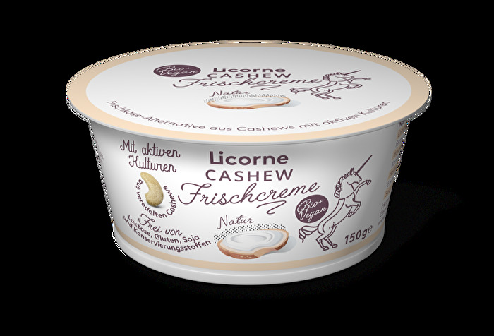 Die Cashew Frischcreme °Natur° von Licorne jetzt bei kokku-online.de kaufen!