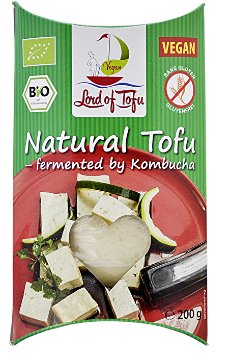 Der Natural Tofu von Lord of Tofu ist etwas Besonderes. Durch die Fermentation mit Kombucha ist dieser Tofu besonders bekömmlich und schmeckt leicht nussig.