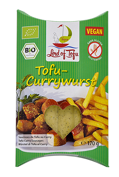 Die Tofu Currywurst von Lord of Tofu ist die perfekte Alternative zur Berliner Currywurst.