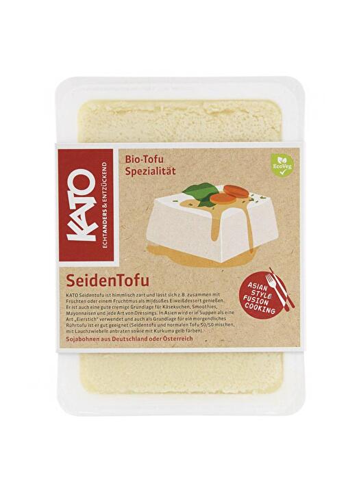 Mit dem Seiden Tofu von Kato kommt ein richtig cremiger Tofu daher, der sowohl für herzhafte Gerichte als auch für Süßspeisen verwendbar ist!