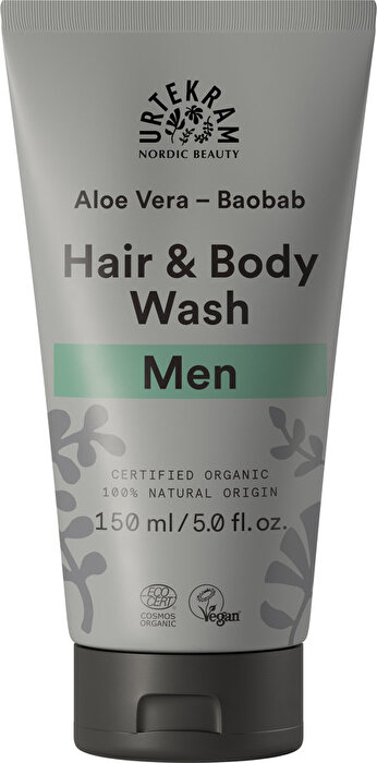 MEN Hair & Body Wash von Urtekram günstig bei Kokku im Veganshop kaufen!