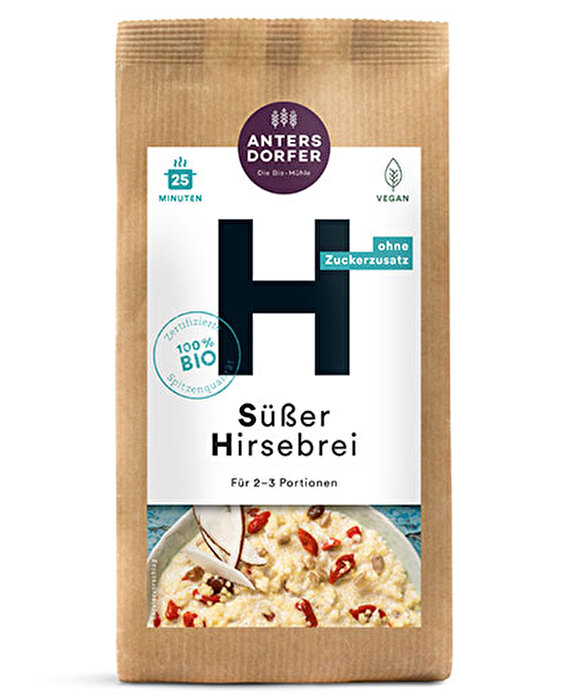 Der Süßer Hirsebrei von der Antersdorfer Mühle ist der perfekte Seelenwärmer für die dunkeln Tage.