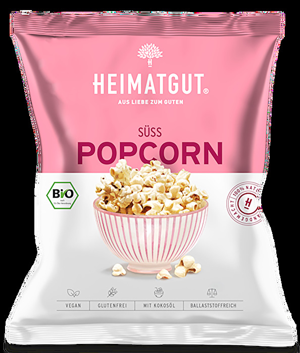 Bei Dir steht ein steht ein gemütlicher Filmabend zuhause an, dann darf das süße Popcorn von Heimatgut nicht fehlen?!