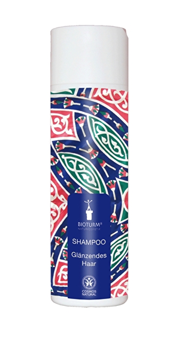 Das Shampoo Glänzendes Haar von Bioturm gibt trockenem Haar durch hochwertiges Bio-Arganmandel- und Olivenöl seinen gesunden Glanz zurück.