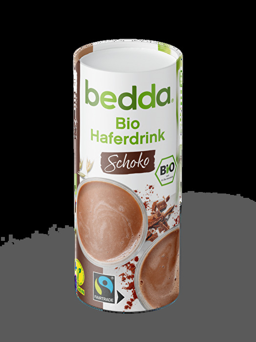 Der Bio Haferdrink Schoko von Bedda ist lecker, leicht, wunderbar schokoladig und natürlich vegan.