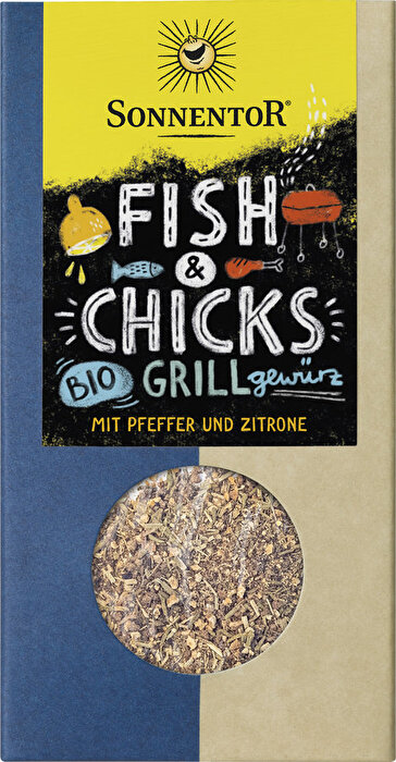 Das Fish & Chicks Bio-Grillgewürz von Sonnentor jetzt bei kokku kaufen.