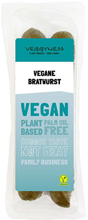 Die Vegane Bratwurst von veggyness schmeckt so, wie man sich das immer gewünscht hat!