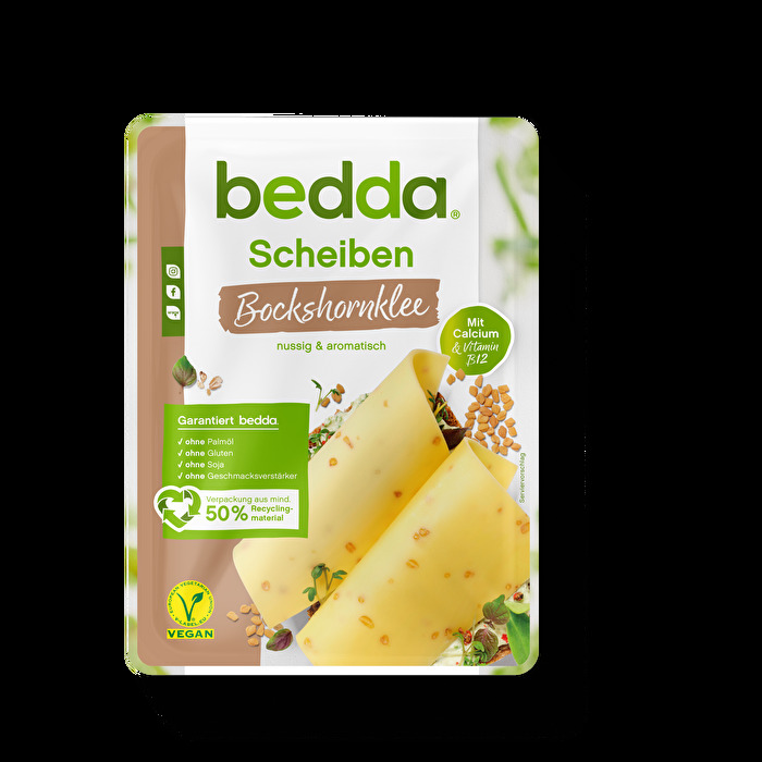 Die neuen Scheiben Bockshornklee von Bedda bescheren Deinem Sandwich jede Menge Abwechslung.