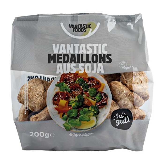 Die Soja Medaillons im Kleinformat von Vantastic Foods sind besonders für Single-Haushalte geeignet und stellt eine hochwertige Eiweißquelle dar