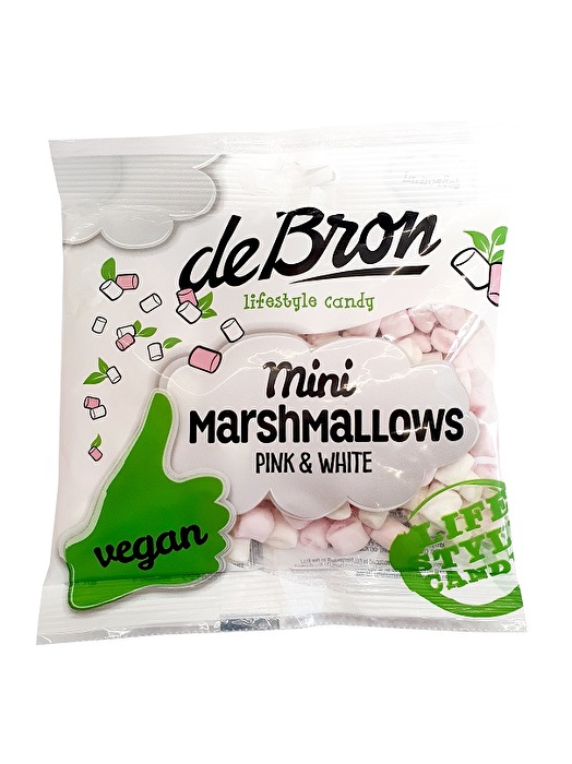Mit den Mini Marshmallows Pink & White von deBron kommt Freude auf!