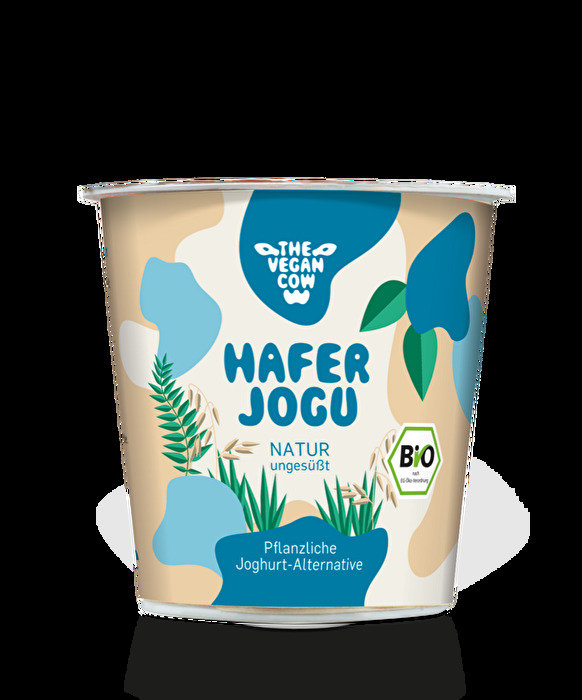 Der Haferjoghurt Natur von The Vegan Cow ist purer, cremiger Hafergenuss, ohne Zuckerzusatz.