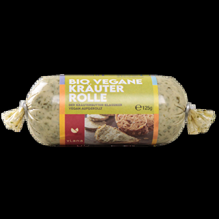 Die vegane Kräuter-Rolle von Viana ist deine neue Begleitung für die Grillsaison.