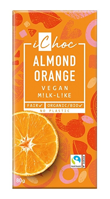 Die Almond Orange von iChoc ist der Exot unter den Schokoladen Sorten von iChoc.