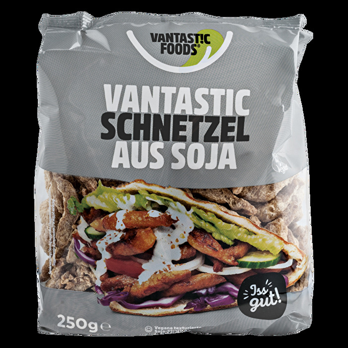 Die Soja Schnetzel 250g von Vantastic Foods im Kleinformat.