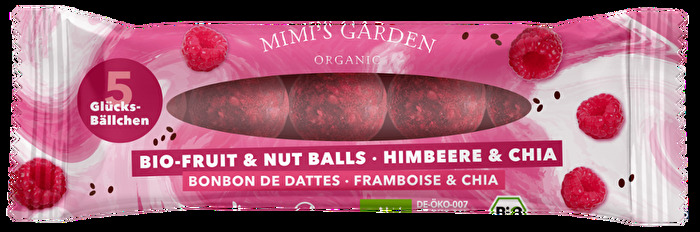 In diesen Bio Energy Balls Himbeere & Chia von Mimi's Garden steckt nicht nur eine geballte Portion Energie, sondern auch eine geballte Portion Geschmack: