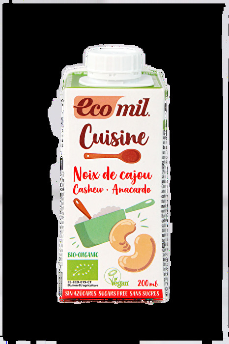 Ecomil Cashew Cuisine ist ideal zum Kochen und zum Backen geeignet.