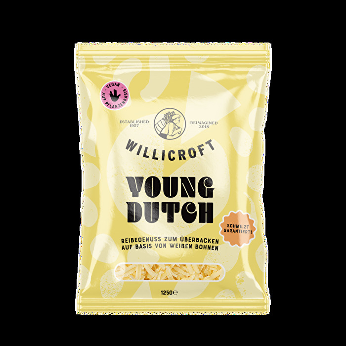 Der Young Dutch von Willicroft ist eine pflanzliche Alternative zu Schmelzkäse.