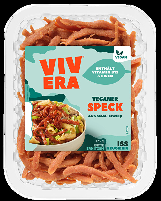Der vegane Speck von Vivera ist für alle ein Segen, die es gern besonders deftig wollen!