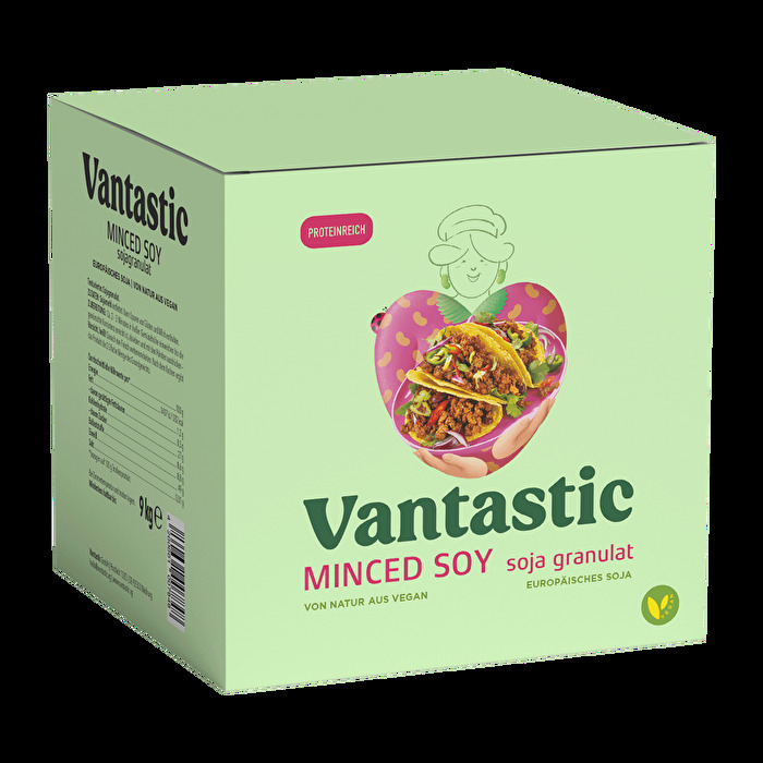 Mit dem Soja Granulat im Riesenformat von Vantastic Foods lässt sich einiges zaubern.