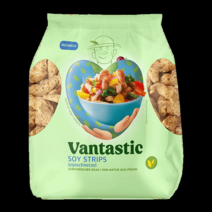 Die Soja Schnetzel 250g von Vantastic Foods im Kleinformat.