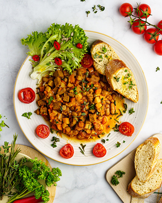 Eiinfach lecker, dieser Bohnen Gulasch von planeo!