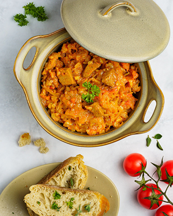 Der Sauerkraut Topf von planeo ist einfach eine leckere Alternative für den schnellen Hunger.