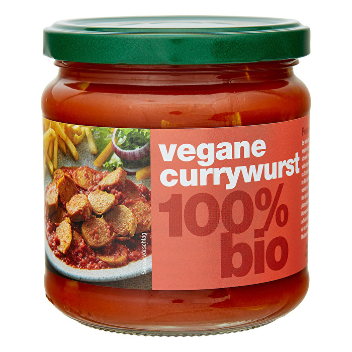 Die vegane Currywurst im Glas von TOFUTOWN ist eine super Alternative, wenn es mal wieder schnell gehen muss.
