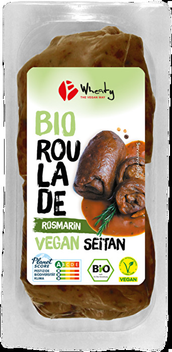 Mit den leckeren Rosmarin Rouladen hat Wheaty einen echten Klassiker in der veganen Ausführung auf den Markt gebracht.