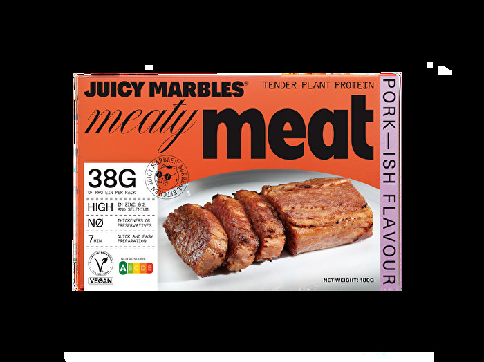 Das neue Meaty Meat wie Schwein von Juicy Marbles kann als besonderes Highlight für Liebhaber von Schweinefilet durchgehen!