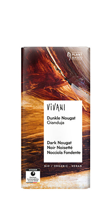 Mit dieser Sorte kreiert Vivani eine zartschmelzende dunkle Schokolade mit ausgeprägter Nougat-Note.