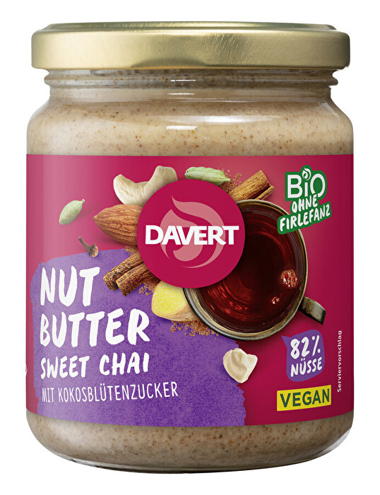Die Nut Butter Sweet Chai von Davert ist wieder einmal eine Nussbutter, die man mit Vorsicht genießen sollte!