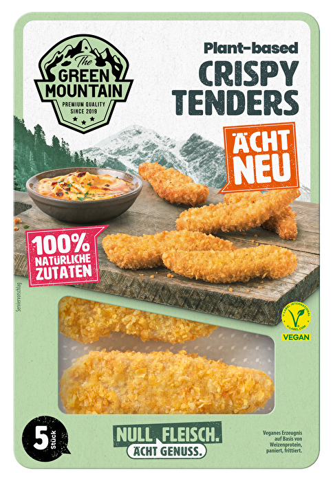 Die Crispy Tenders von Green Mountain sind veganes Soulfood vom Feinsten!