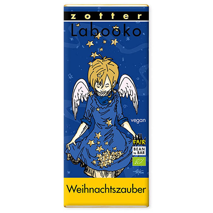 Die Weihnachtszauber von Zotter ist ein Fest für Liebhaber hochwertiger Schokolade.