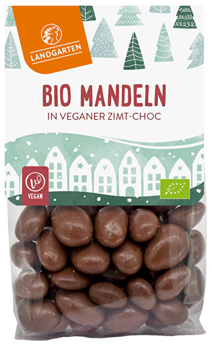 Die Zimt Mandeln von Landgarten sind ein ganz besonderer, winterlicher Snack für zwischendurch.