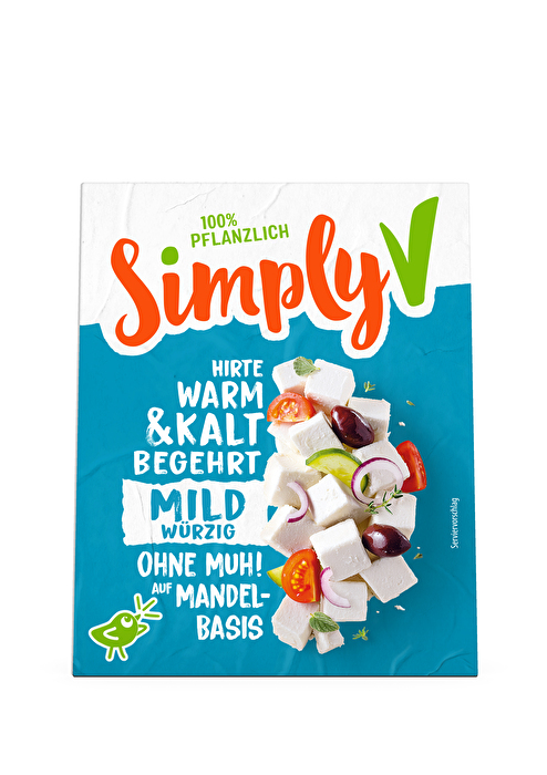 Der Hirte von Simply V steht jedem frischen Salat, cremigen Dip und jeder gefüllten Paprika oder Backkartoffel ganz wunderbar.
