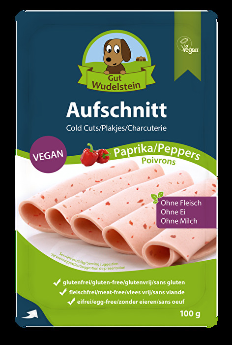 Aufschnitt Paprika von Gut Wudelstein bei kokku im veganen Shop kaufen!